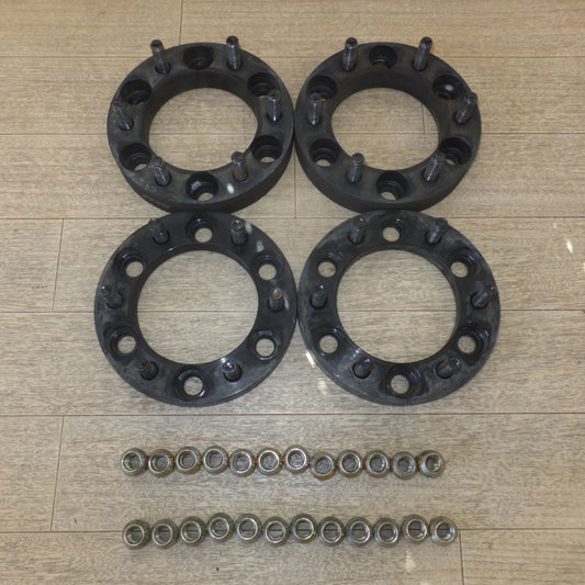[送料無料] ★デュラックス Durax ワイドトレッドスペーサー 139.7-6H/P1.5-30MM 2本　139.7-6H/P1.5-20MM 2本　セット★