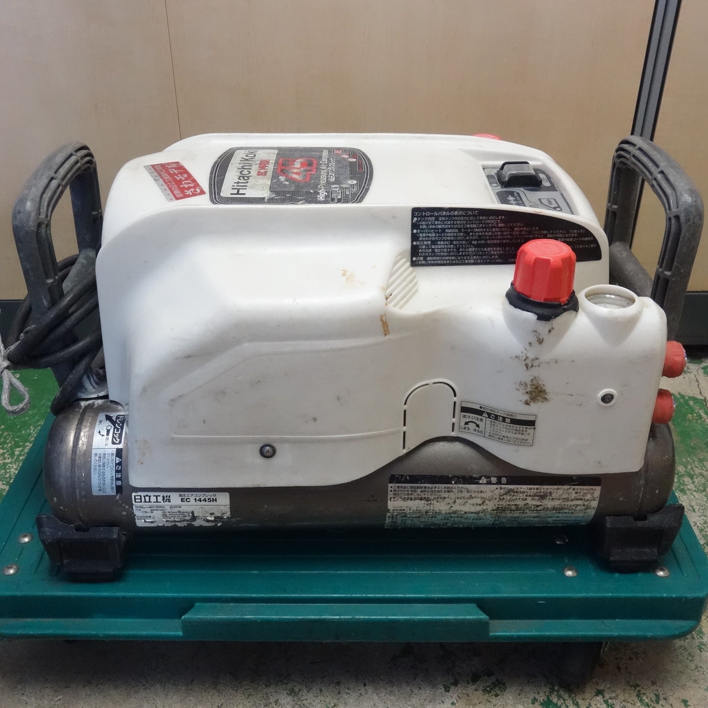 [送料無料] ☆日立工機 高圧 エア コンプレッサ 100V EC1445H HITACHI 電動 工具☆