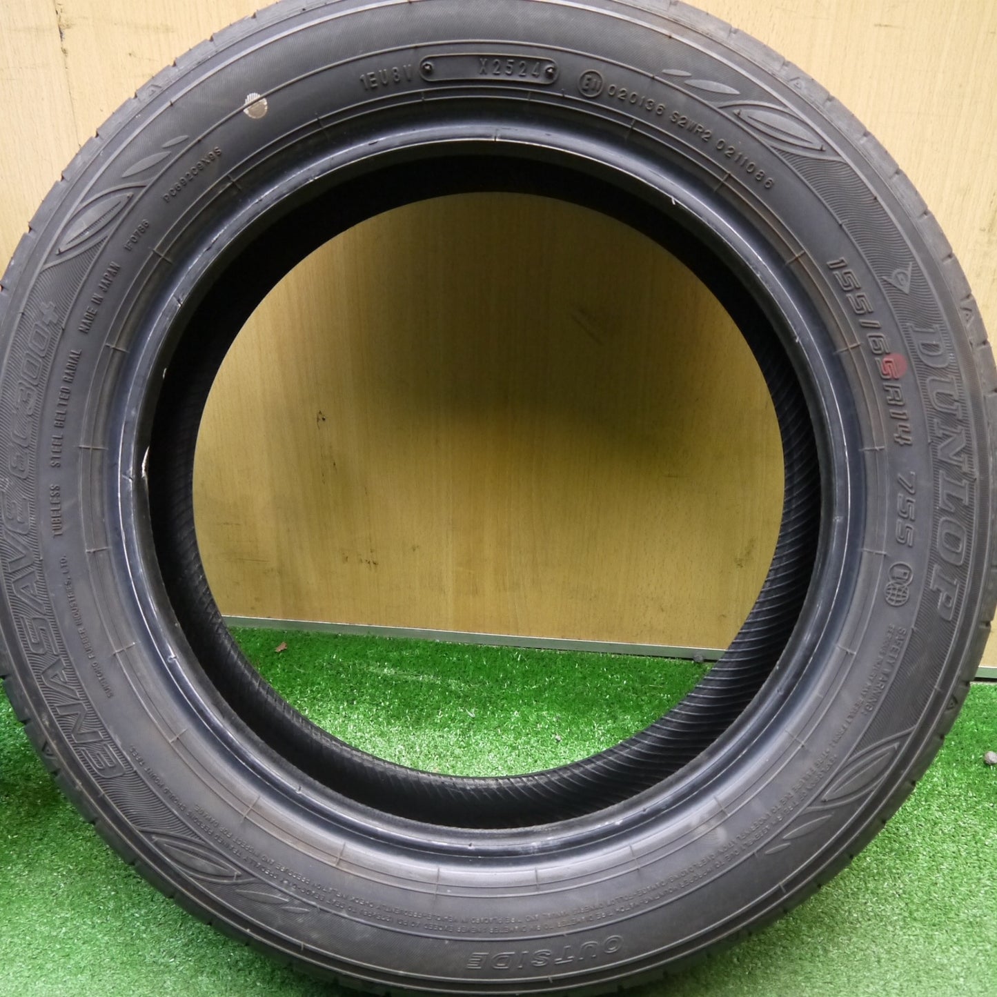 4本価格！24年★155/65R14 ダンロップ エナセーブ EC300+ タイヤ 14インチ スペーシア N-BOX タント 等★6020209Hノタ