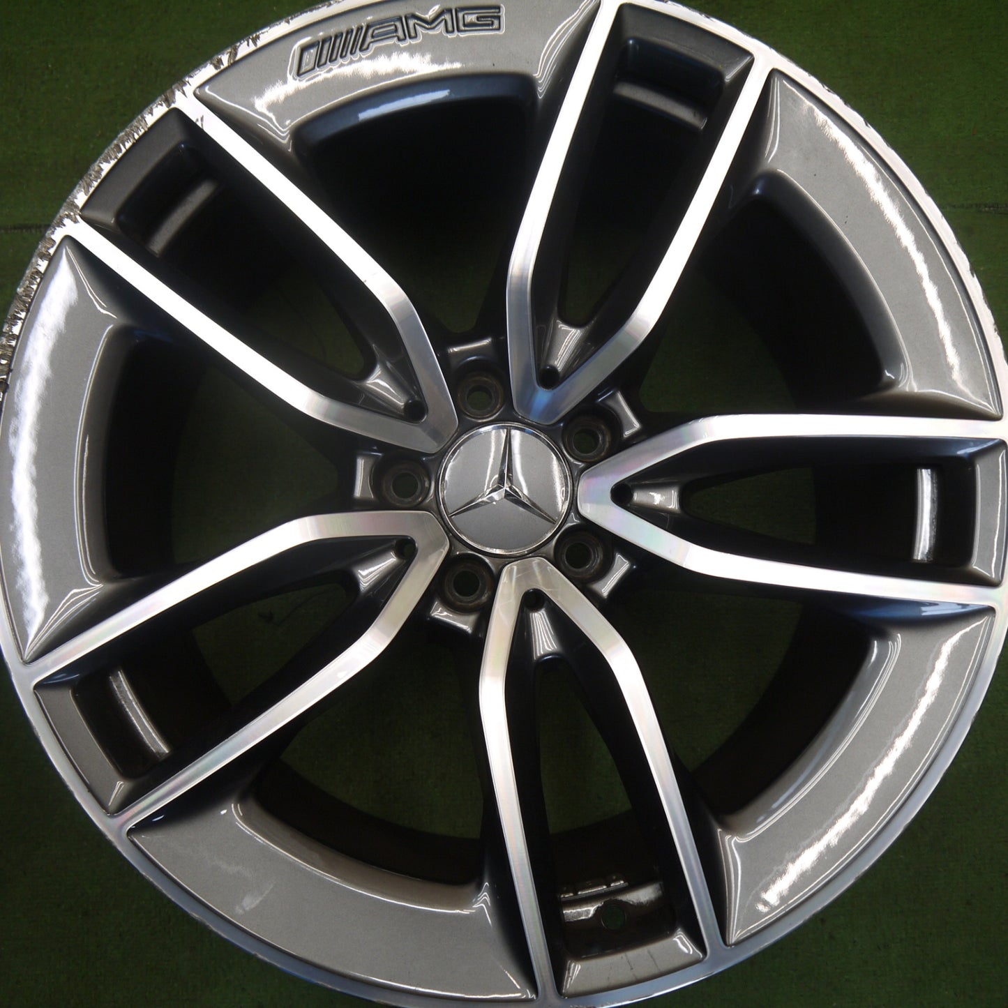 4本価格★ベンツ GT 43 純正 AMG ホイール 19インチ 19×9.5J 19×11J PCD112/5H★6060503Hホ