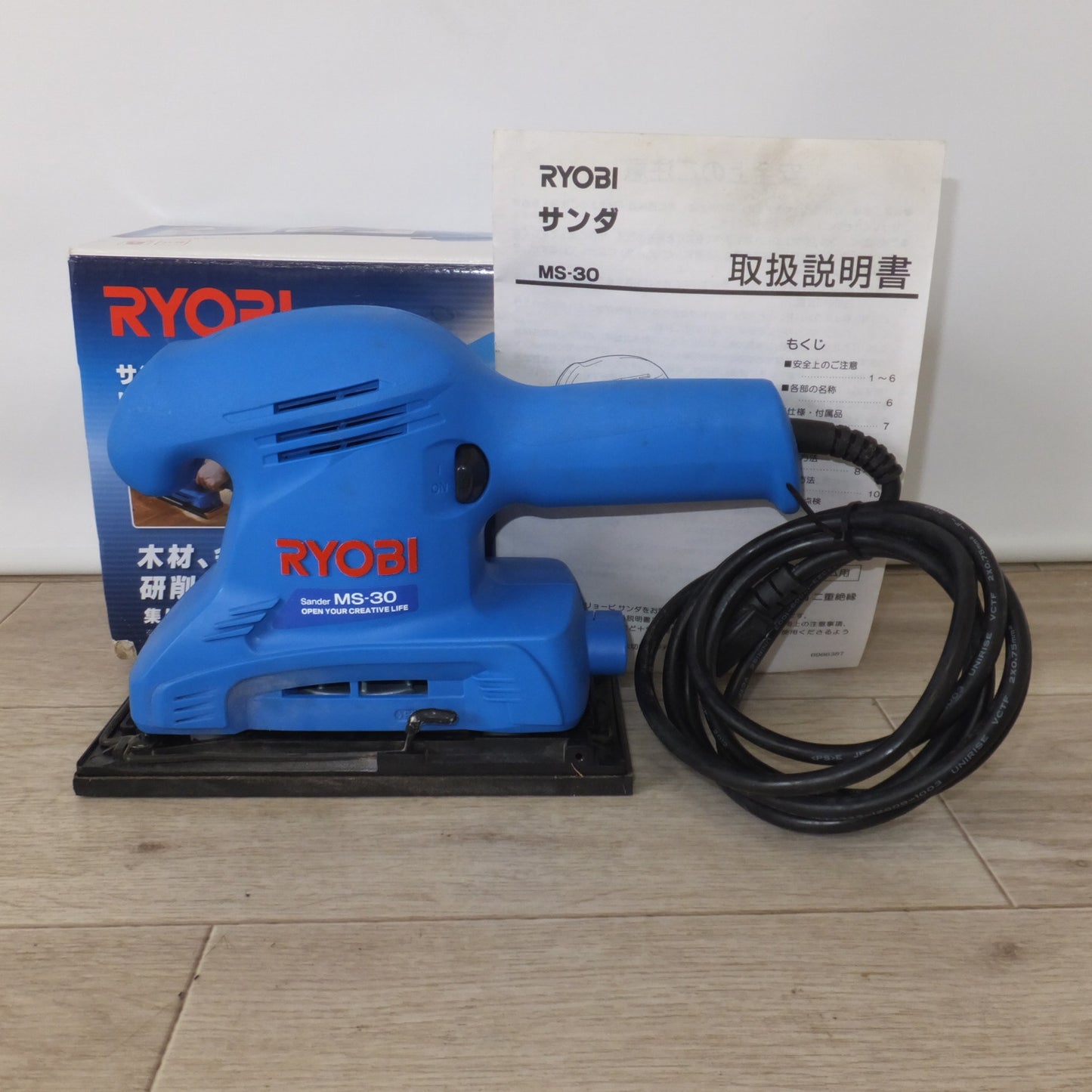 [送料無料] キレイ★リョービ RYOBI サンダ MS-30　100V 2.3A 190W 50/60Hz★