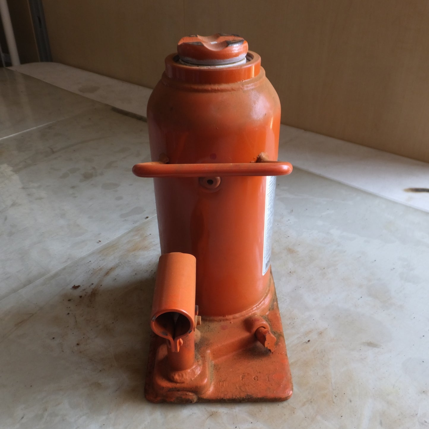 [送料無料] ◆マサダ 油圧ジャッキ MHK-15N 工具 15TON 15ton 15トン 15000kg 油圧式 オイル だるま ダルマ 車載 自動車 点検 整備(10)◆