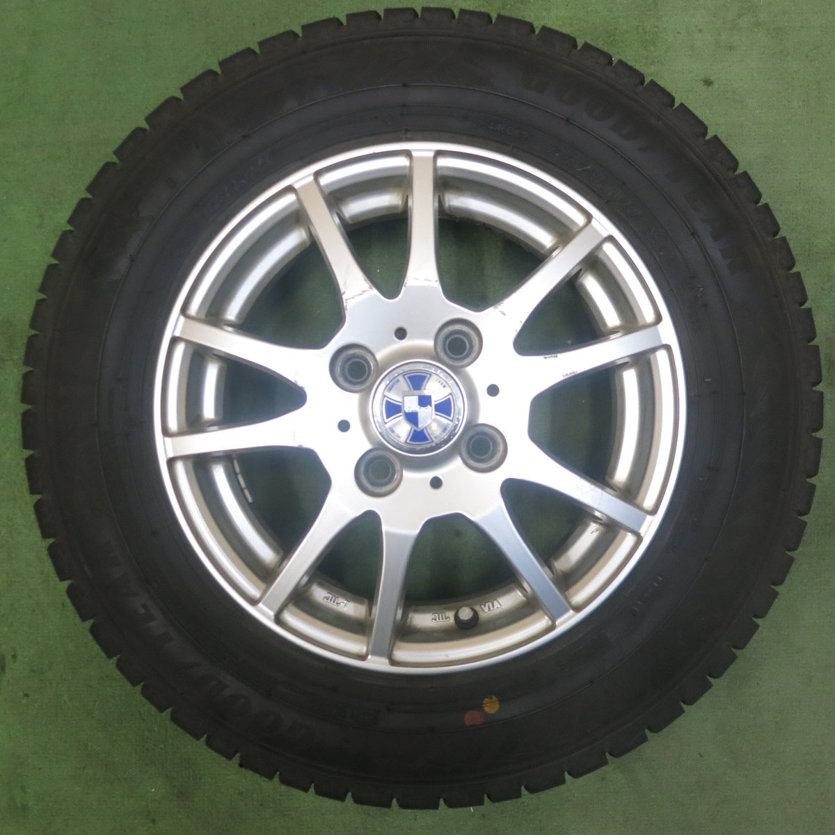 4本価格！23年★スタッドレス 145/80R13 グッドイヤー アイスナビ8 GMach 13インチ PCD100/4H★5120102SKス
