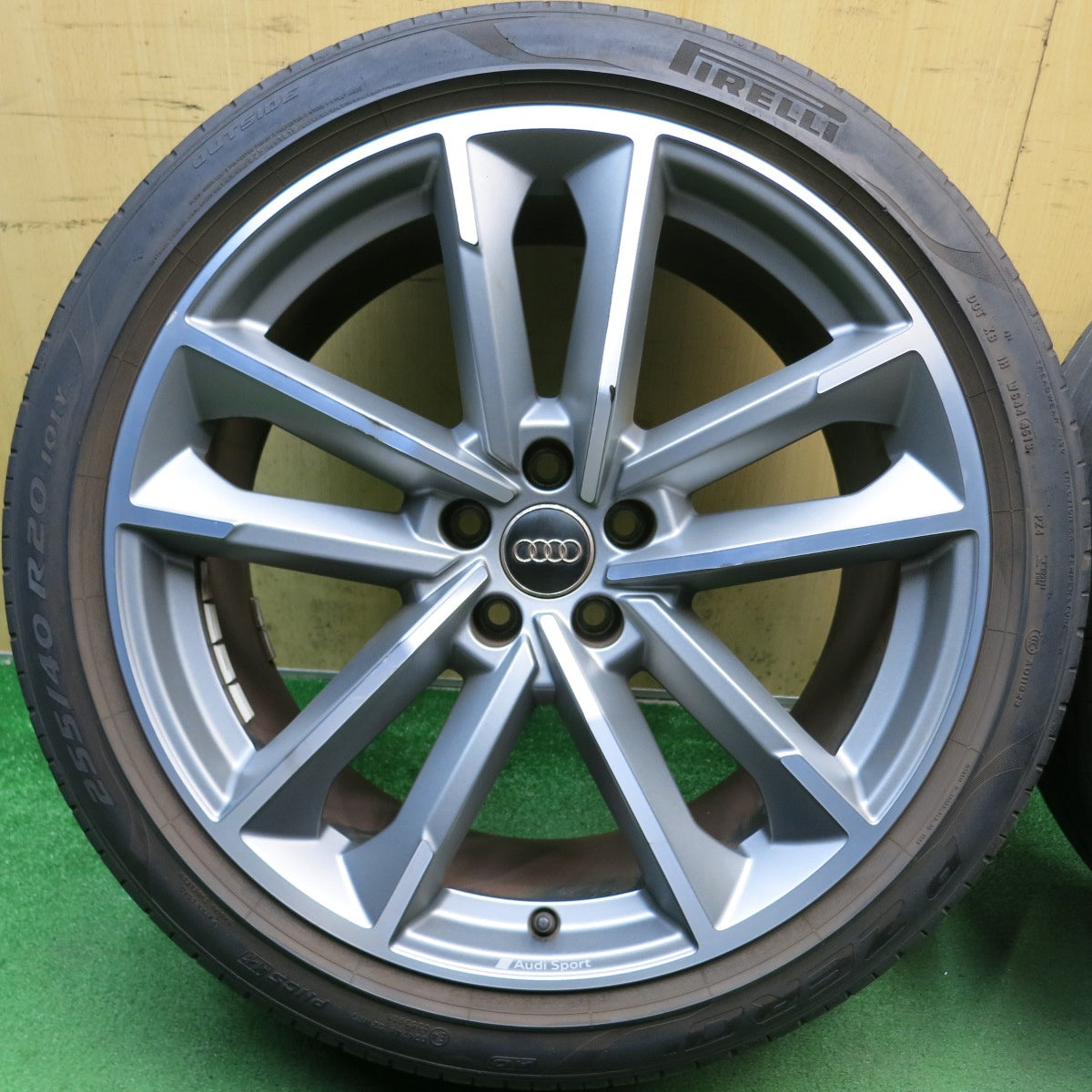 4本価格◎アウディ A7 純正 255/40R20 ピレリ PZERO Pゼロ 20インチ PCD112/5H◎6082903HAノ