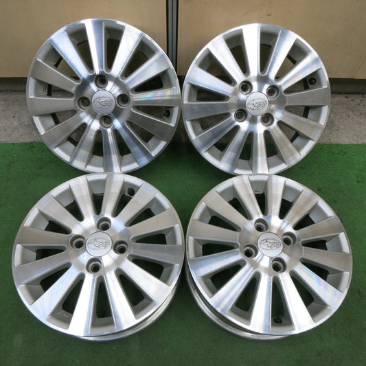 4本価格★スバル ステラ 純正 ENKEI ホイール 14インチ エンケイ 14×4.5J PCD100/4H★6011901ナホ