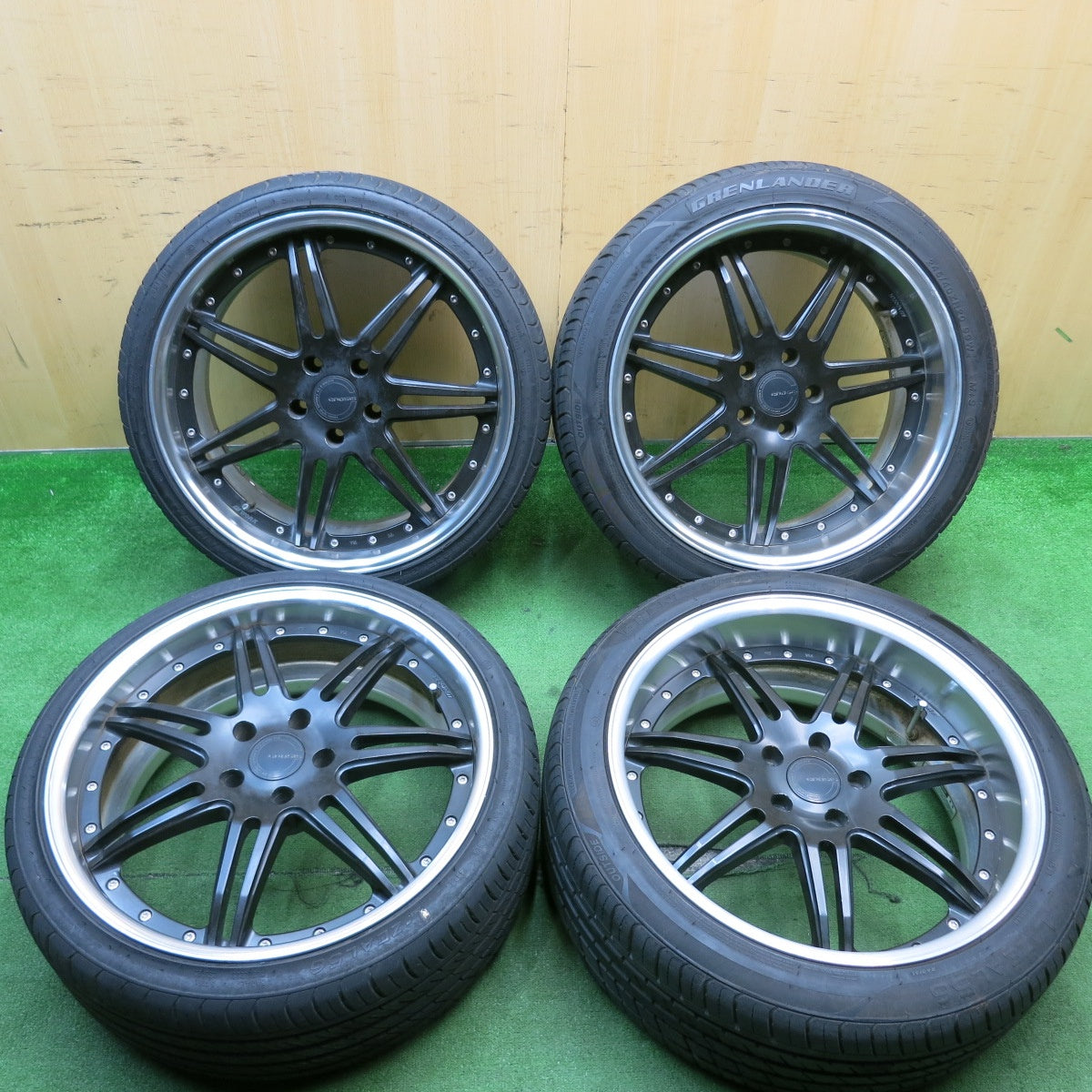 バリ溝！22年！9.5分★BMW 等 WORK GNOSIS GS5 235/35R20 245/40R20 グリンランダー L-ZEAL56 ワーク グノーシス 20インチ PCD120/5H★5052102AKノ