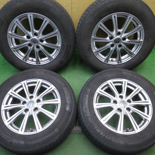 キレイ★スタッドレス 215/65R16 ミシュラン X-ICE3+ MiLLOUS ミルアス 16インチ PCD114.3/5H★5072705NJス