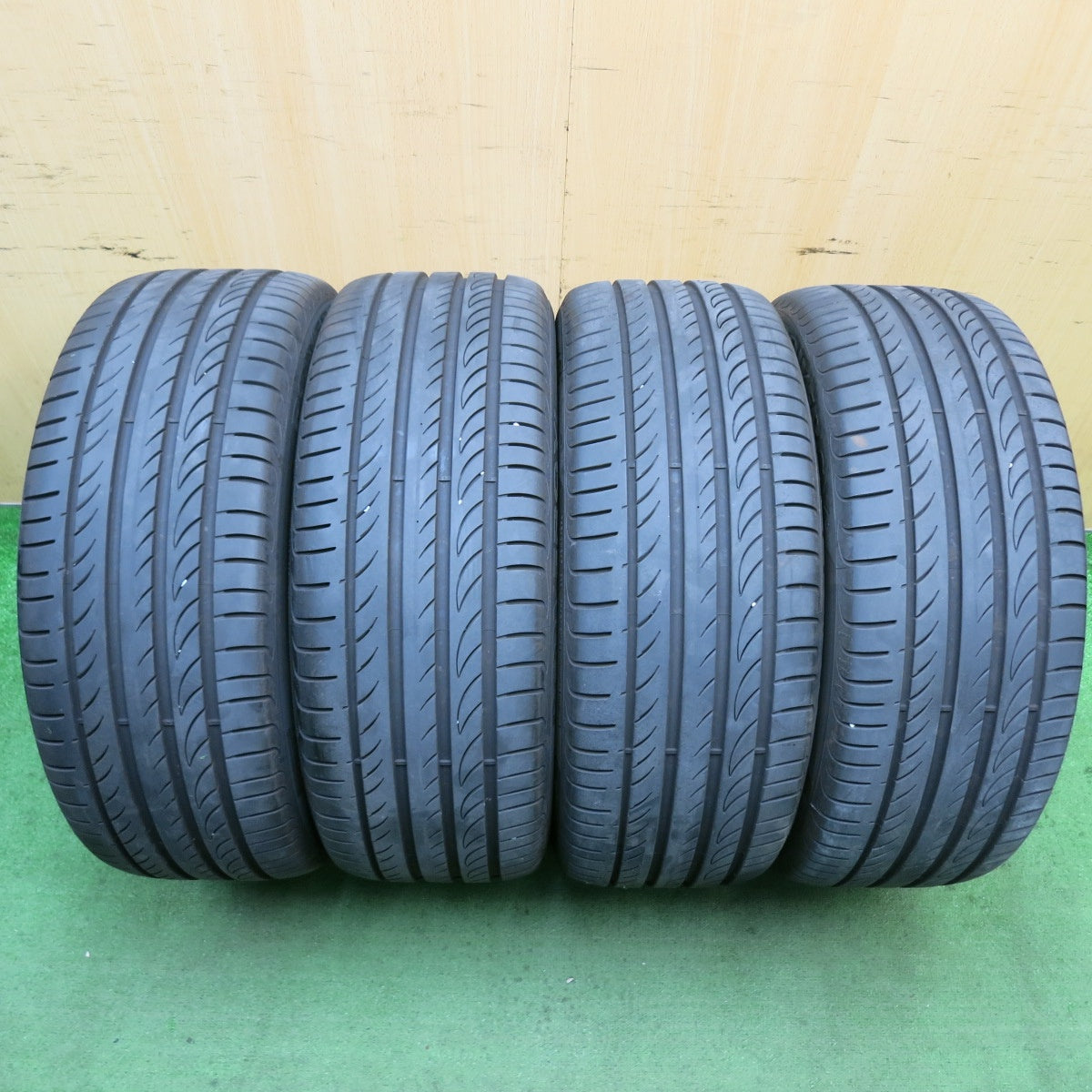 バリ溝！24年！9.5分★スバル レガシィ ツーリング ワゴン 純正 225/45R18 ピレリ POWERGY 18インチ PCD100/5H★5081301AKノ
