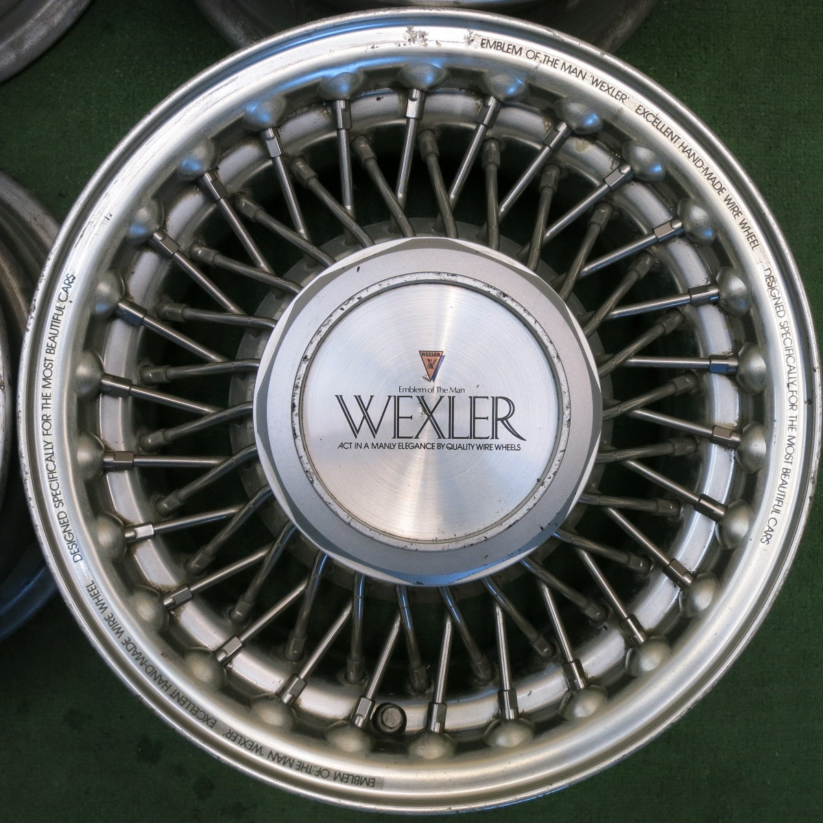 レア！希少★旧車 WEXLER ワイザー 14インチ ワイヤー ホイール 14×6J PCD114.3/5H★6050501HAホ