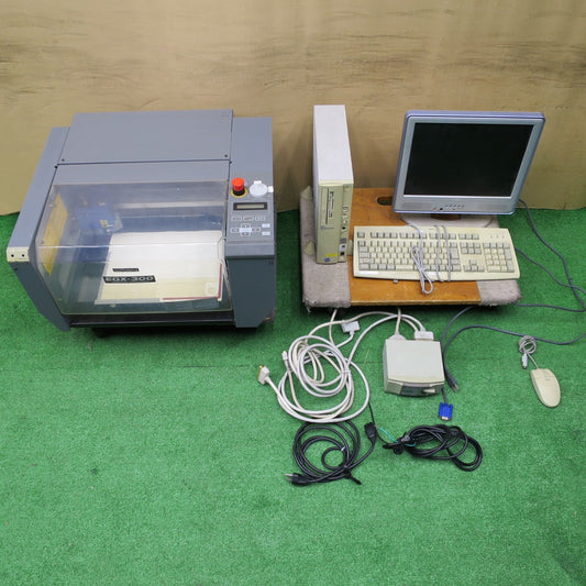 [送料無料] セット！まとめ売り◆Roland ローランド 小型 彫刻機 EGX-300 パソコン 周辺機器 付き NEC PC-VE36H65D Z1 F15T61 現状品◆
