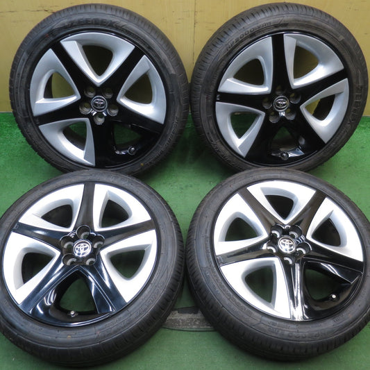 ほぼ未使用！24年！キレイ★トヨタ 50系 プリウス ツーリング 純正 215/45R17 ジーテックス HP2000 vfm 17インチ PCD100/5H★5081201NJノ