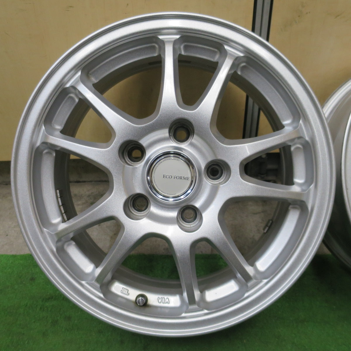 キレイ★ECO FORME SE-10 15インチ ホイール エコフォルム 15×6J PCD114.3/5H★6040701NGホ