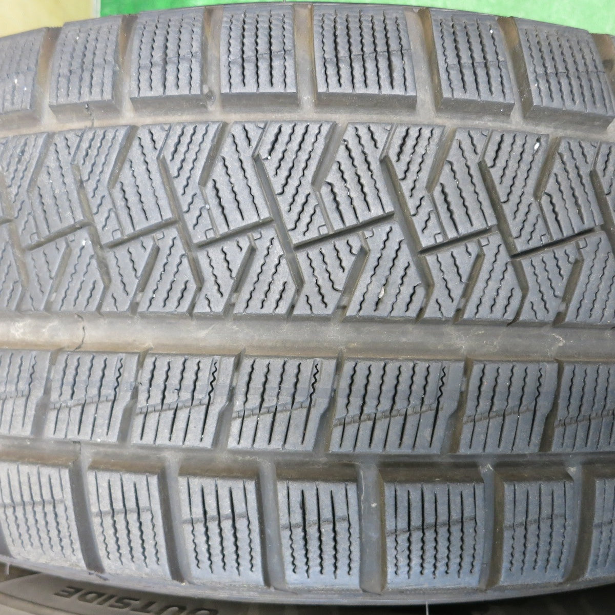 バリ溝！キレイ！8.5分★ベンツ GLCクラス X253 純正 235/60R18 スタッドレス ピレリ アイスアシンメトリコ 18インチ PCD112/5H★5123105HAス