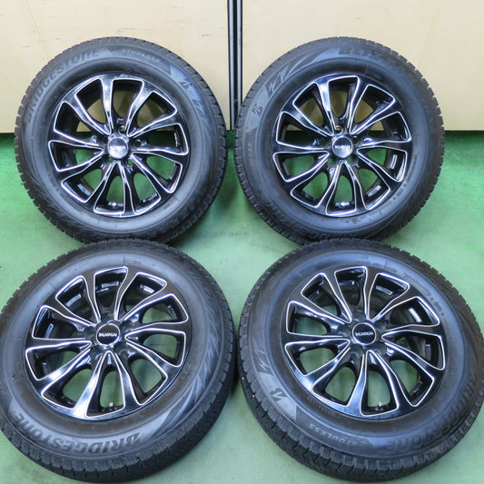 バリ溝！23年！9分★プリウス 等 195/65R15 スタッドレス ブリヂストン ブリザック VRX2 BALMINUM バルミナ 15インチ PCD100/5H★5090302TTス