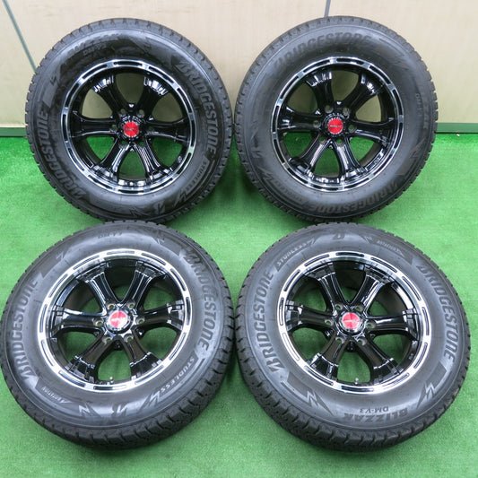 [送料無料] バリ溝！21年！ほぼ10分★スタッドレス 265/60R18 ブリヂストン ブリザック DM-V3 BIGWAY B-MUD K 18インチ PCD139.7/6H★4112305TNス