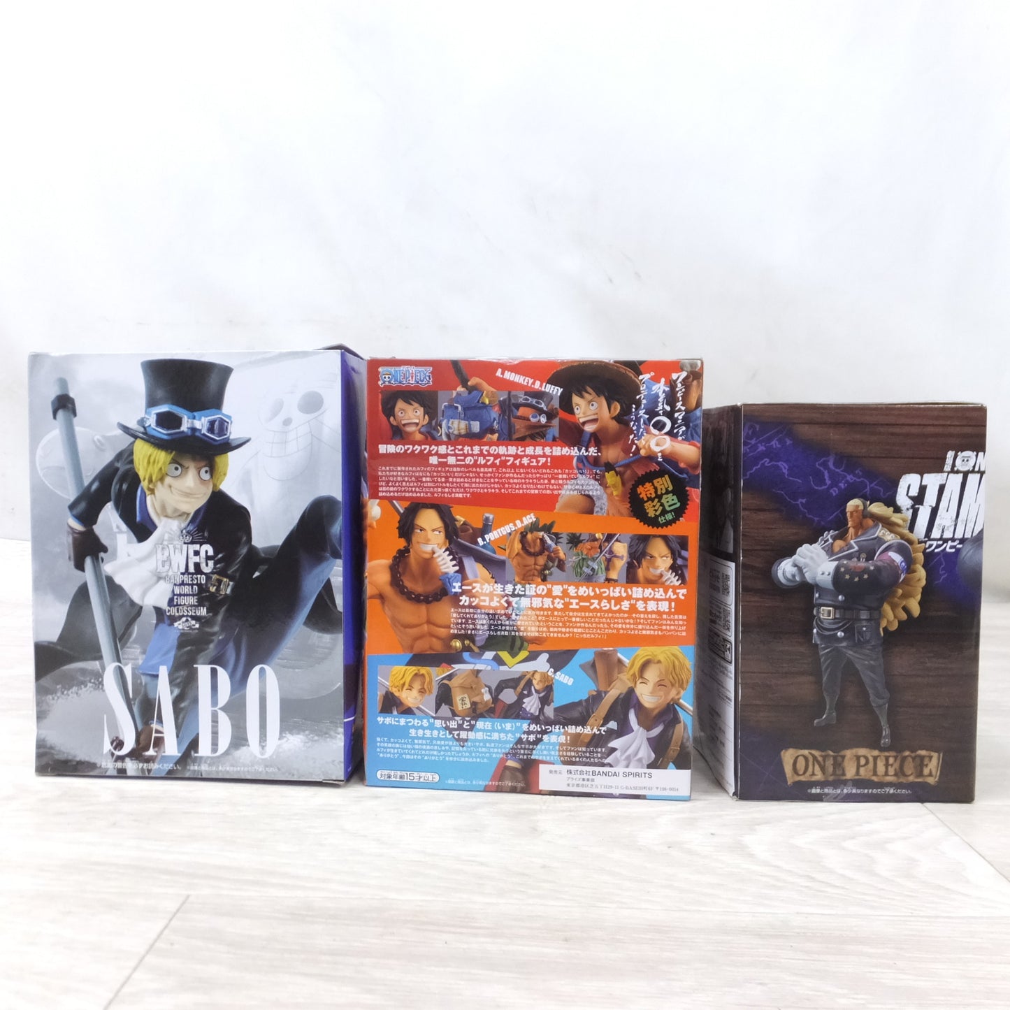 [送料無料] 未使用！5個セット◆バンダイ ワンピース フィギュア ボア ハンコック レイジュ サボ ポートガス・D・エース ダグラス・バレット スタンピード ONE PIECE◆