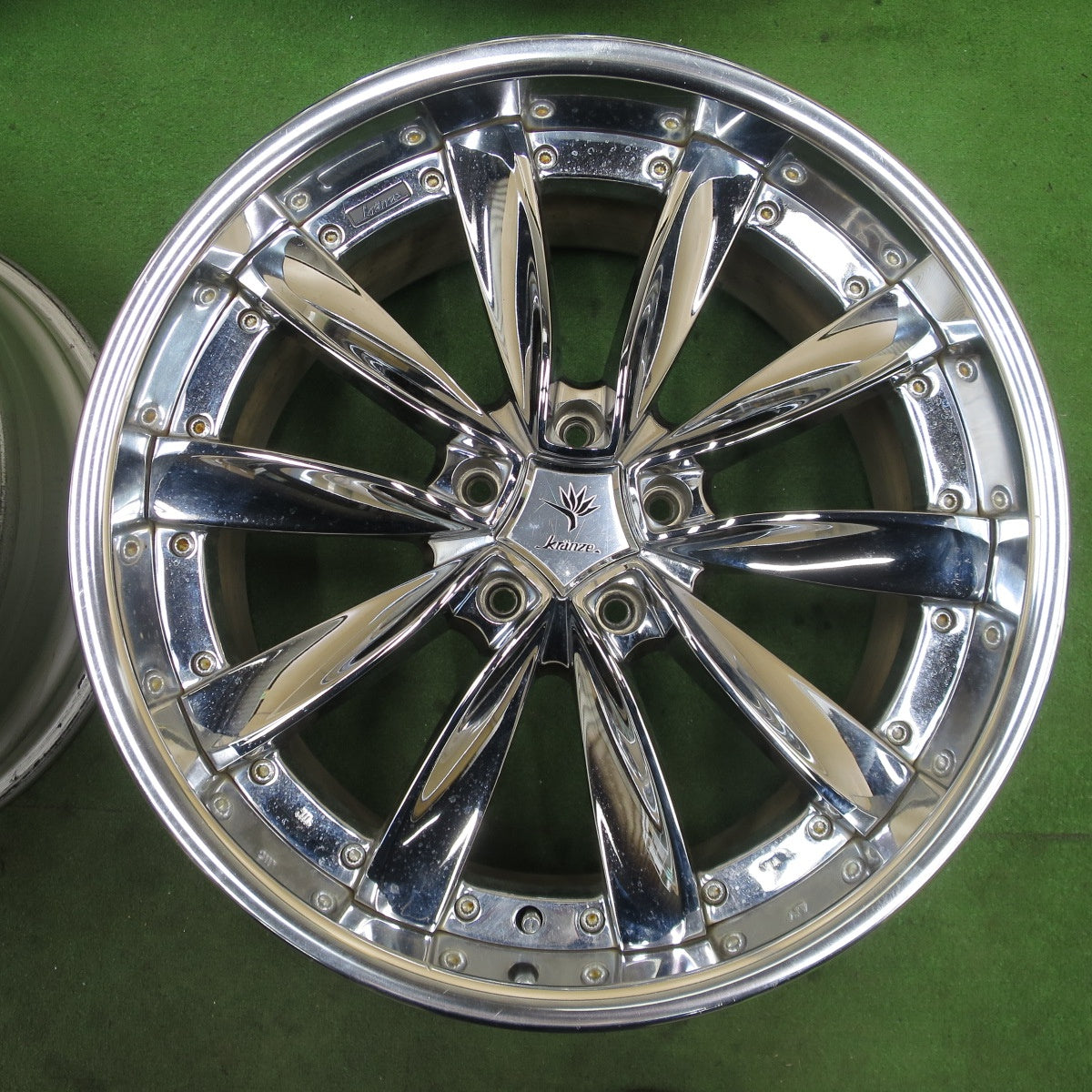 4本価格★kranze CHRISHNA クレンツェ クリシュナ 19インチ ホイール 19×8.5J 19×9.5J PCD114.3/5H★6022801ナホ
