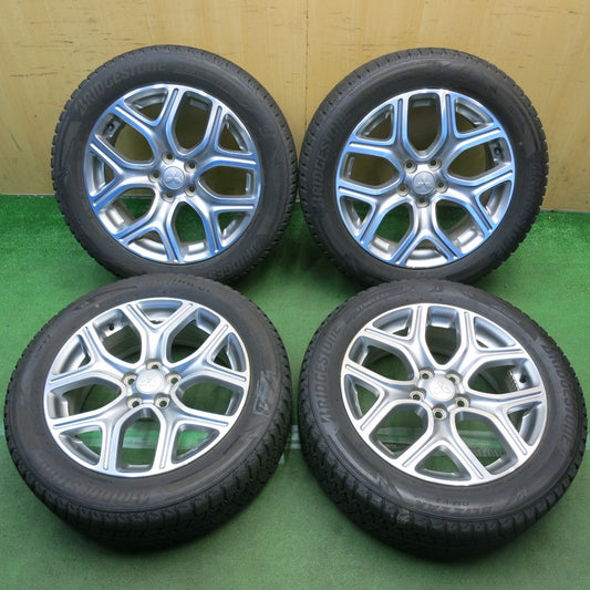キレイ◎三菱 アウトランダー PHEV 純正 225/55R18 スタッドレス ブリヂストン ブリザック DM-V3 18インチ PCD114.3/5H◎6100302HAス