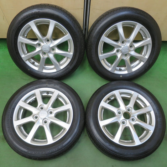 バリ溝！22年！9.5分以上★ダイハツ タント ムーヴ 等 純正 155/65R14 ブリヂストン ネクストリー エコピア 14インチ PCD100/4H★5100405イノ