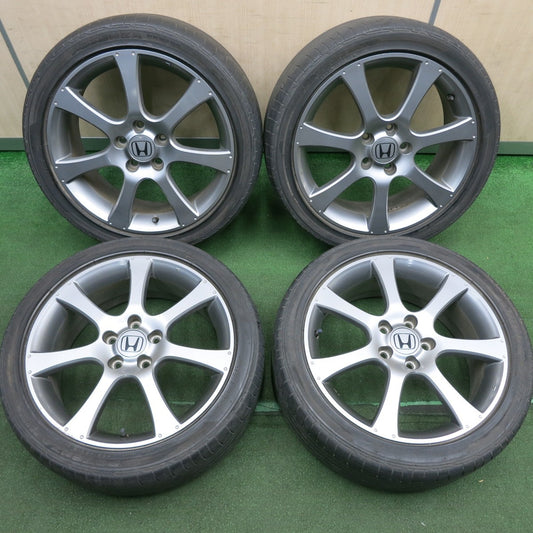 *送料無料* 4本価格★ホンダ オデッセイ アブソルート 純正 225/45R18 ブリヂストン ポテンザ RE050A 18インチ PCD114.3/5H★4032405HAノ