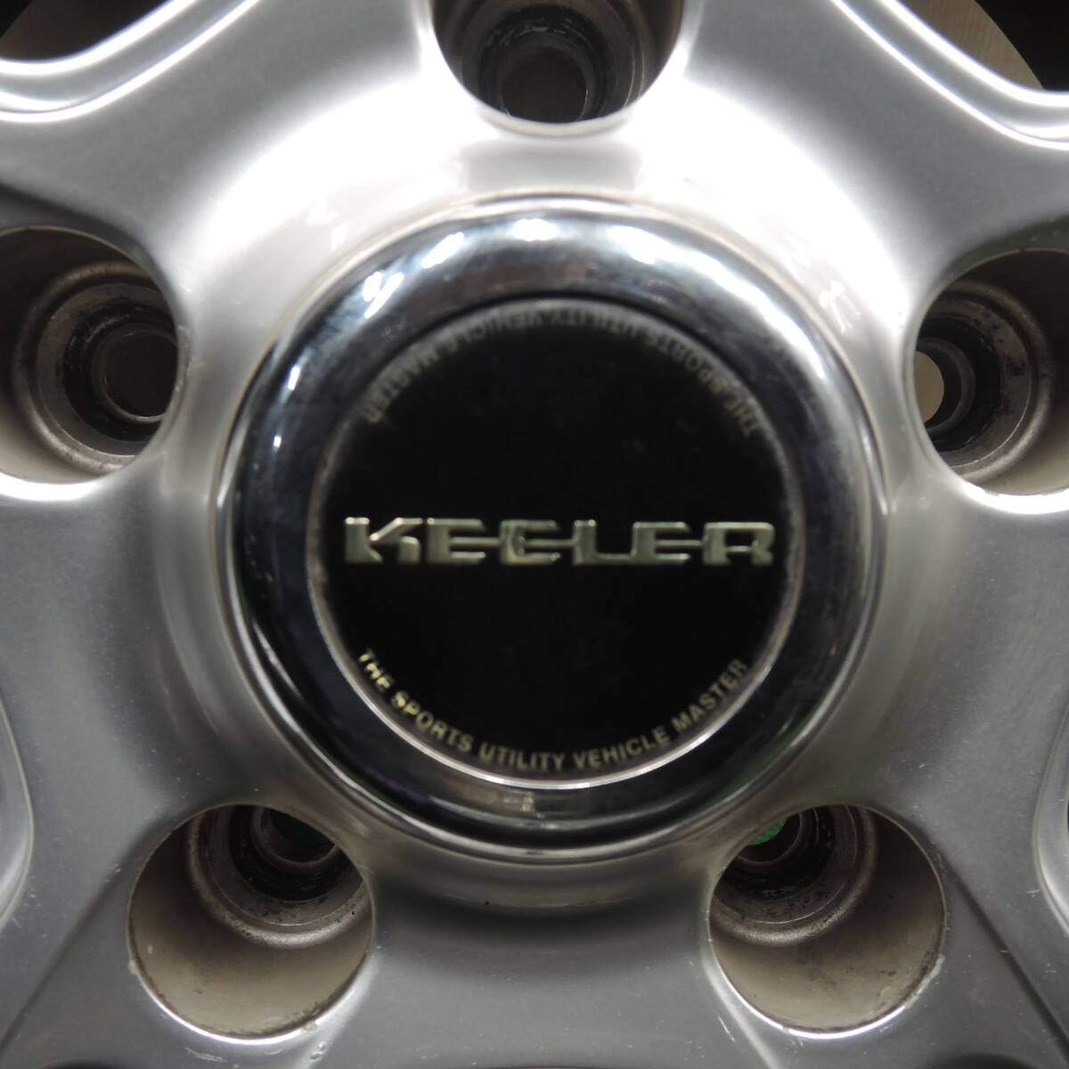 キレイ★ランクル 等 weds キーラー 285/60R18 スタッドレス ブリヂストン ブリザック DM-V1 KEELER 18インチ PCD150/5H★3111803HAス