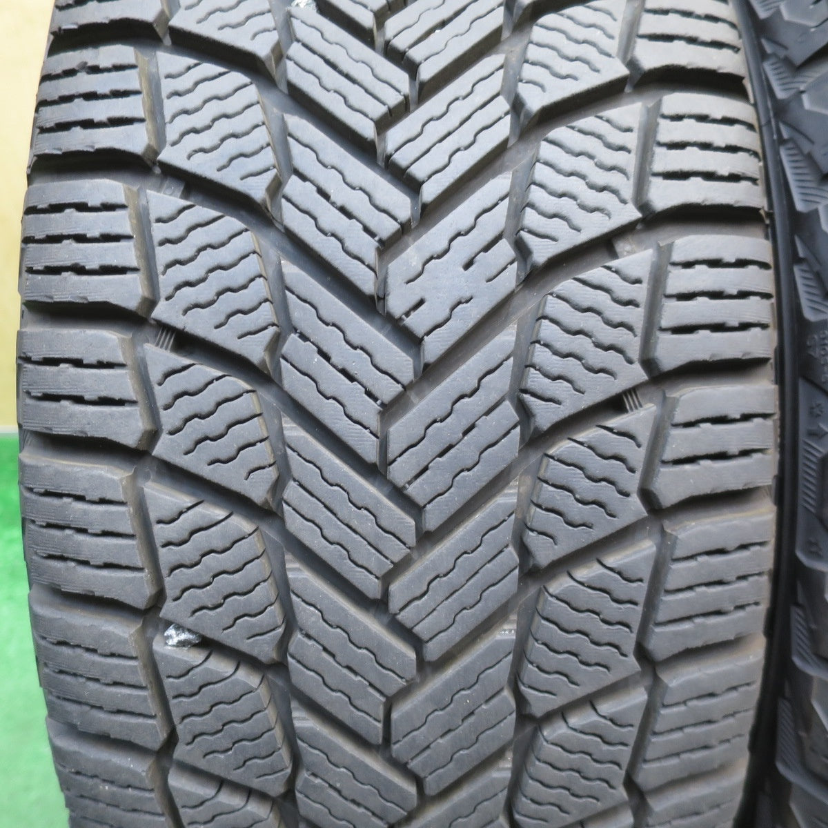 バリ溝！23年！キレイ！9.5分◎スタッドレス 205/50R17 ミシュラン X-ICE SNOW STAYER ステイヤー 17インチ PCD100/4H◎6062204NJス