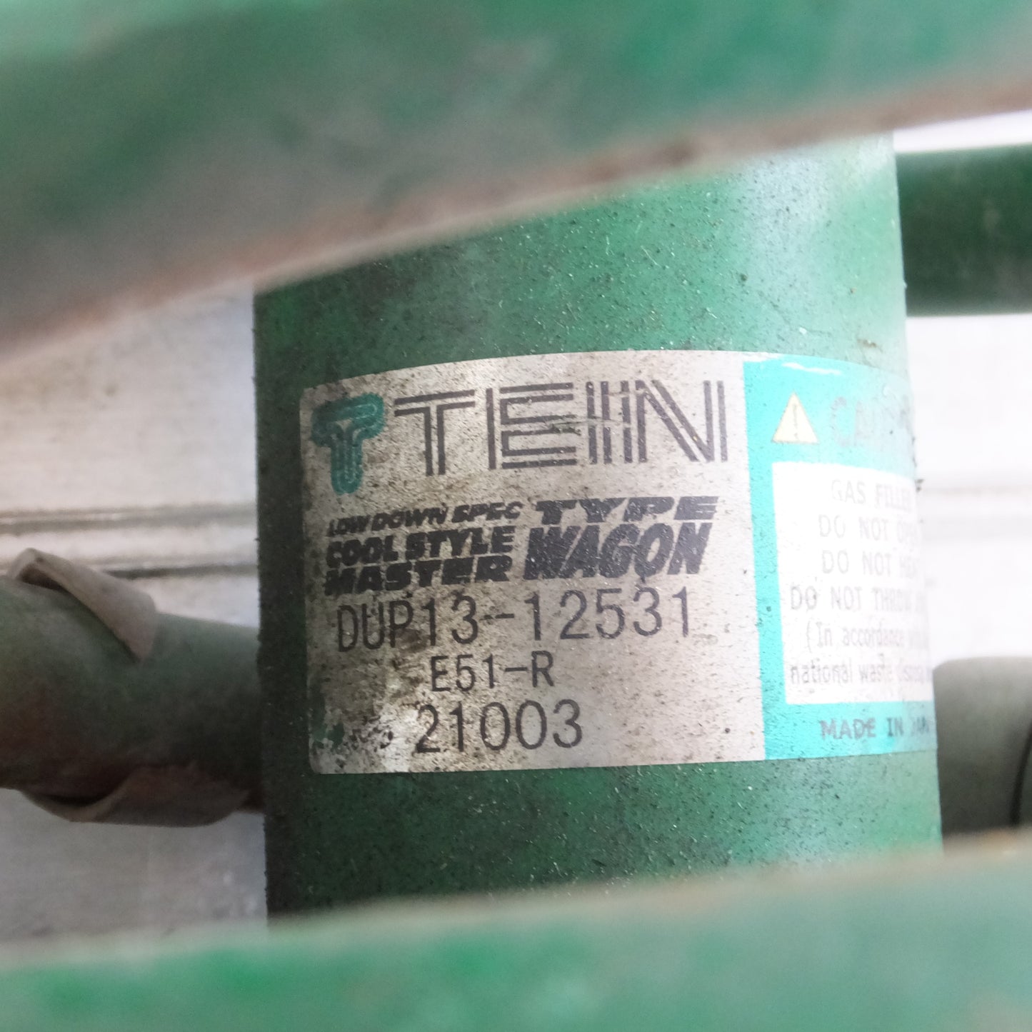 [送料無料] ◆TEIN エルグランド E51 車高調 サスペンション DUP13-12531 DUP12-12746 E51-R E51-FL E51-FR テイン 現状品◆