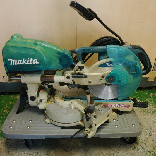 [送料無料] ☆マキタ 216mm スライド マルノコ LS0814FL 電動 工具 切断機 丸ノコ 丸のこ 丸鋸 makita 木工用 ジャンク品☆