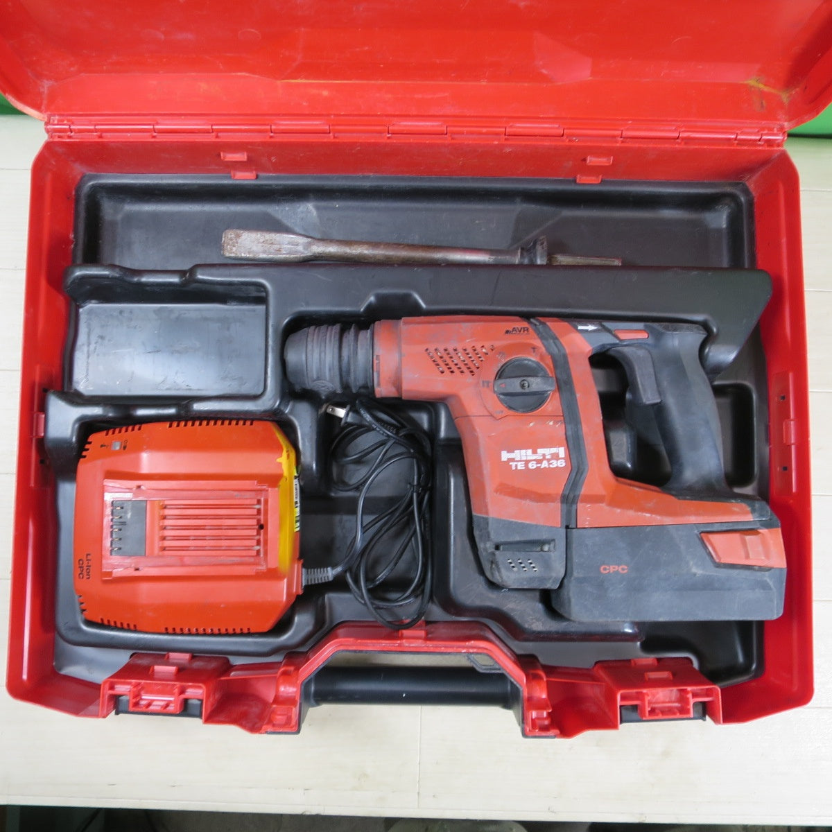 [送料無料] ☆HILTI ヒルティ 充電式 ハンマドリル TE 6-A36 電動 工具 コードレス ハンマードリル☆