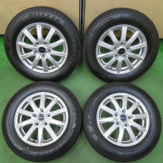 キレイ！21年★スタッドレス 195/65R15 ブリヂストン ブリザック VRX2 BALMINUM バルミナ 15インチ PCD114.3/5H★5013107イス
