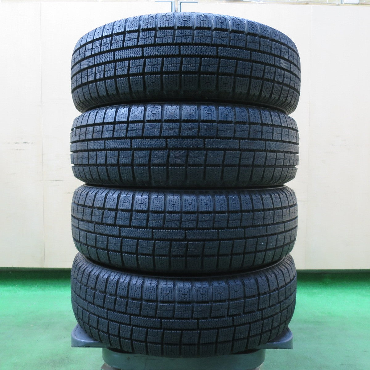 [送料無料] バリ溝！キレイ！ほぼ10分★スタッドレス 155/65R13 トーヨー ガリット G5 EuroSpeed MANARAY SPORT ユーロスピード マナレイ 13インチ PCD100/4H★5021713イス