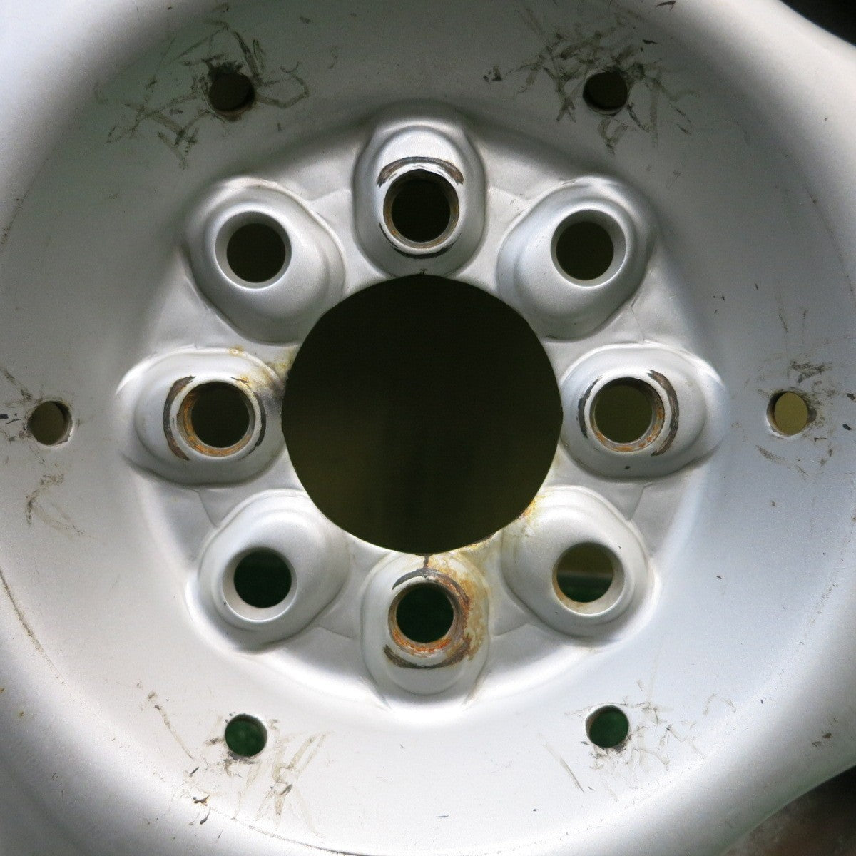 超バリ溝！23年！ほぼ10分★スタッドレス 165/65R13 グッドイヤー アイスナビ8 スチール ホイール 13インチ PCD 100 114.3/4H マルチ★5122104HAス