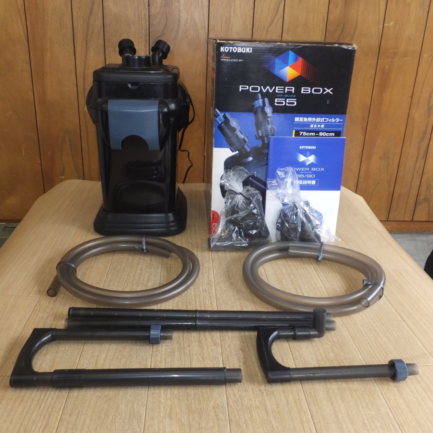 [送料無料] 未使用★コトブキ KOTOBUKI パワーボックス55 POWER BOX 55　強力ろ過システム　100V 50/60Hz★