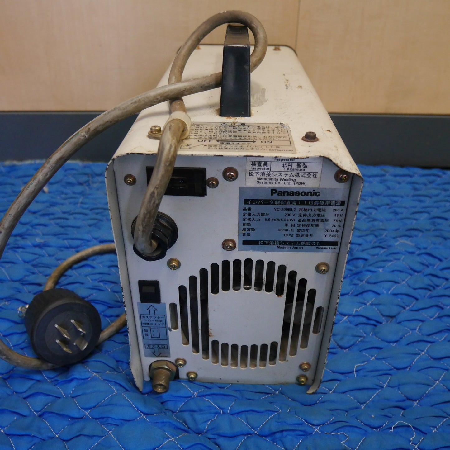 [送料無料] ☆Panasonic インバーター 制御 直流 TIG 溶接機 YC-200BL2 パナソニック 現状品☆