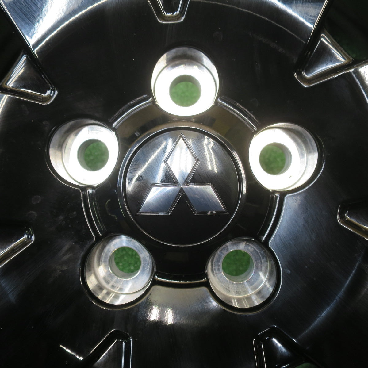 新車外し！25年★三菱 デリカ D:5 シャモニー 純正 ENKEI 225/55R18 ヨコハマ ジオランダー SUV G055 G055E 18インチ エンケイ D5 PCD114.3/5H★5102403NJノ