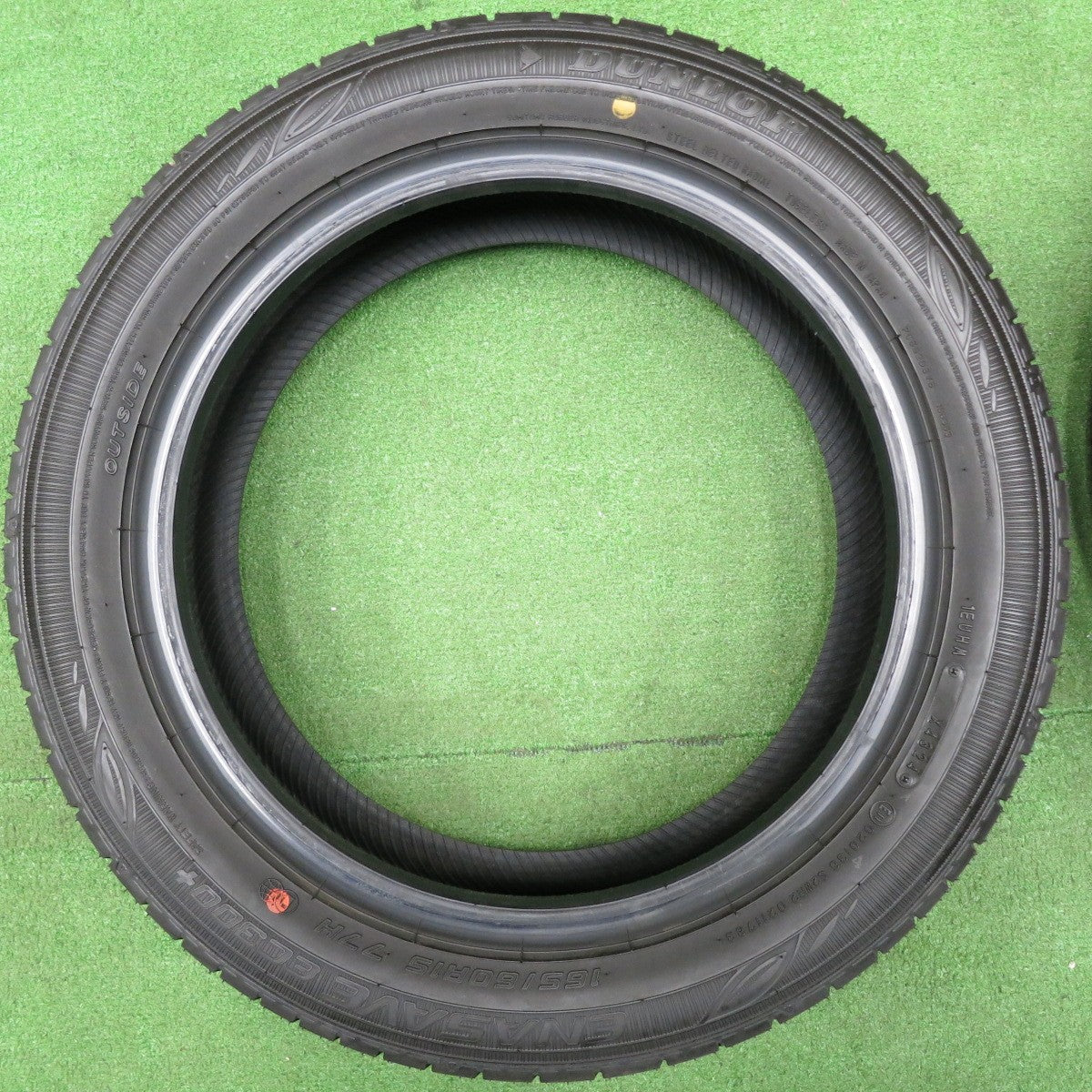 [送料無料] 新車外し！24年★165/60R15 ダンロップ エナセーブ EC300+ タイヤ 15インチ ハスラー N-BOX タント ムーヴ スペーシア デリカミニ等★4122902NJノタ