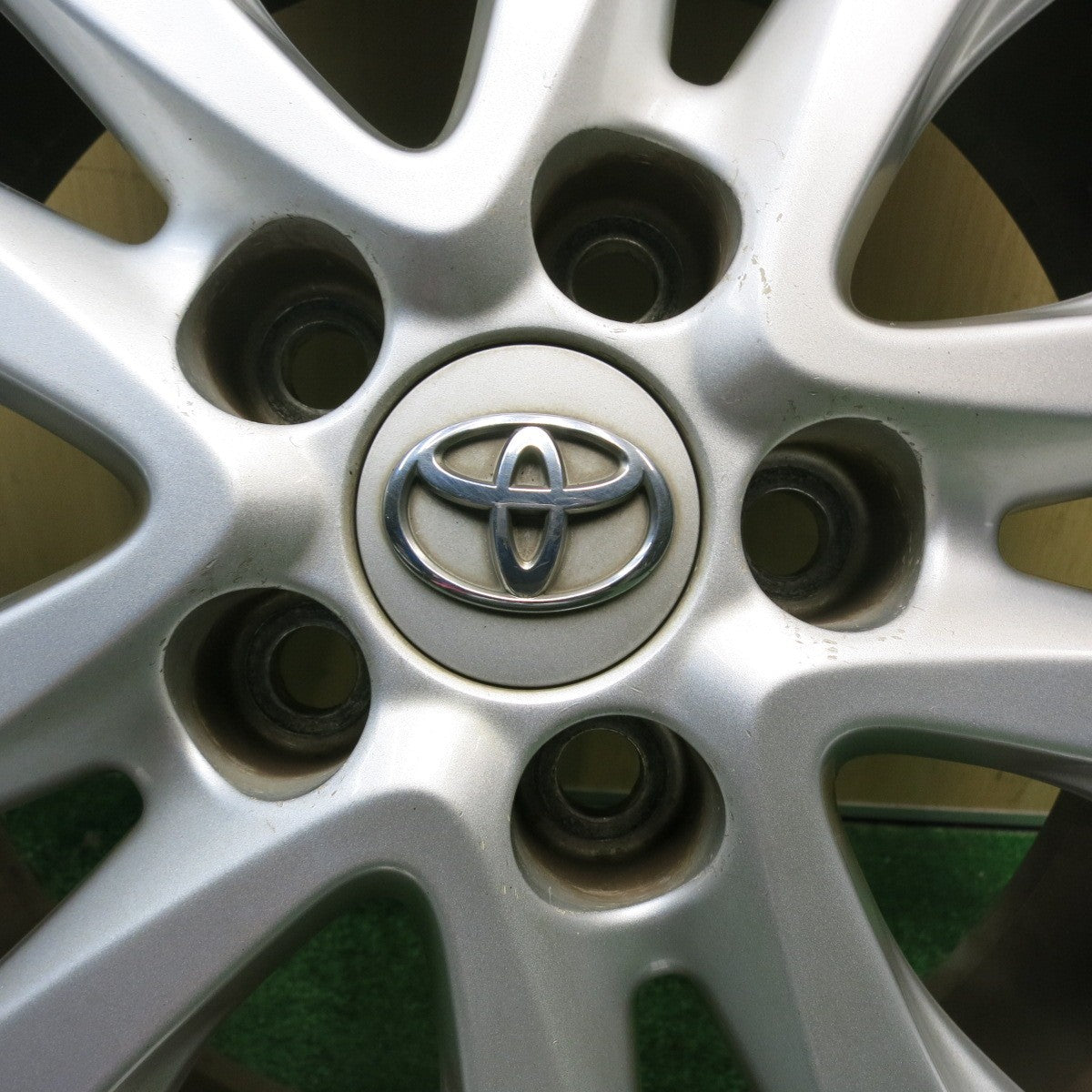 バリ溝！8.5分★トヨタ 20系 アルファード ヴェルファイア 純正 235/50R18 トーヨー トランパス LuⅡ 18インチ PCD114.3/5H★6043001HAノ
