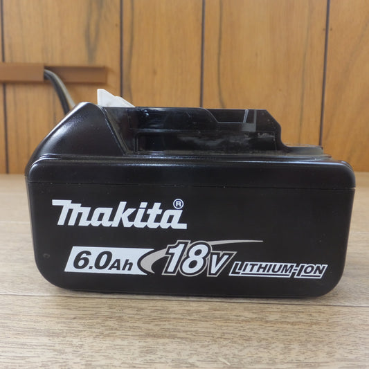 [送料無料] 美品★マキタ makita バッテリ BL1860B　DC18V 6.0Ah 108Wh Li-ion20　雪マーク(2)★
