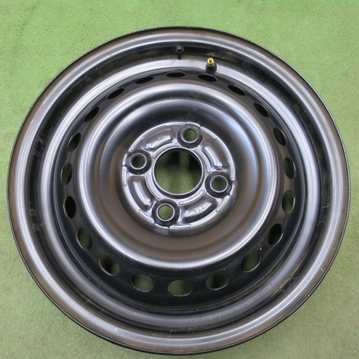 キレイ！ナット付き◎ホンダ JF3 JF4 N-BOX 純正 スチール ホイール 14インチ 14×4.5J Nボックス NBOX PCD100/4H◎6082902NGホ