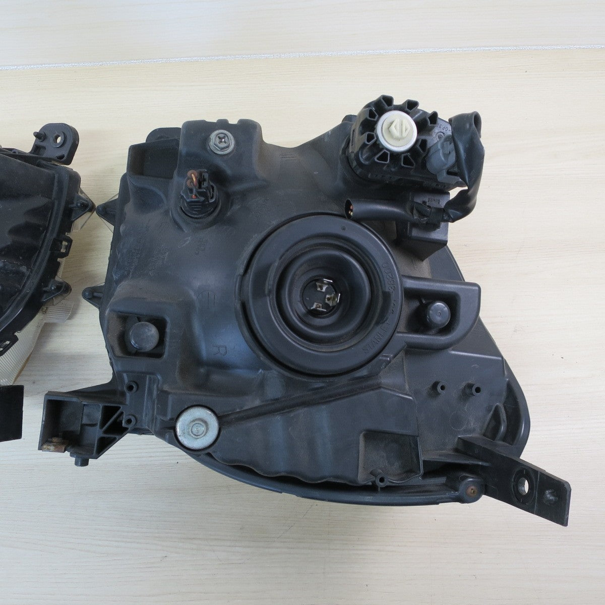 左右セット♪日産 MG33S モコ 純正 ハロゲン ヘッドライト P9638 STANLEY 907-38200 ヘッドランプ 照明 カー パーツ♪