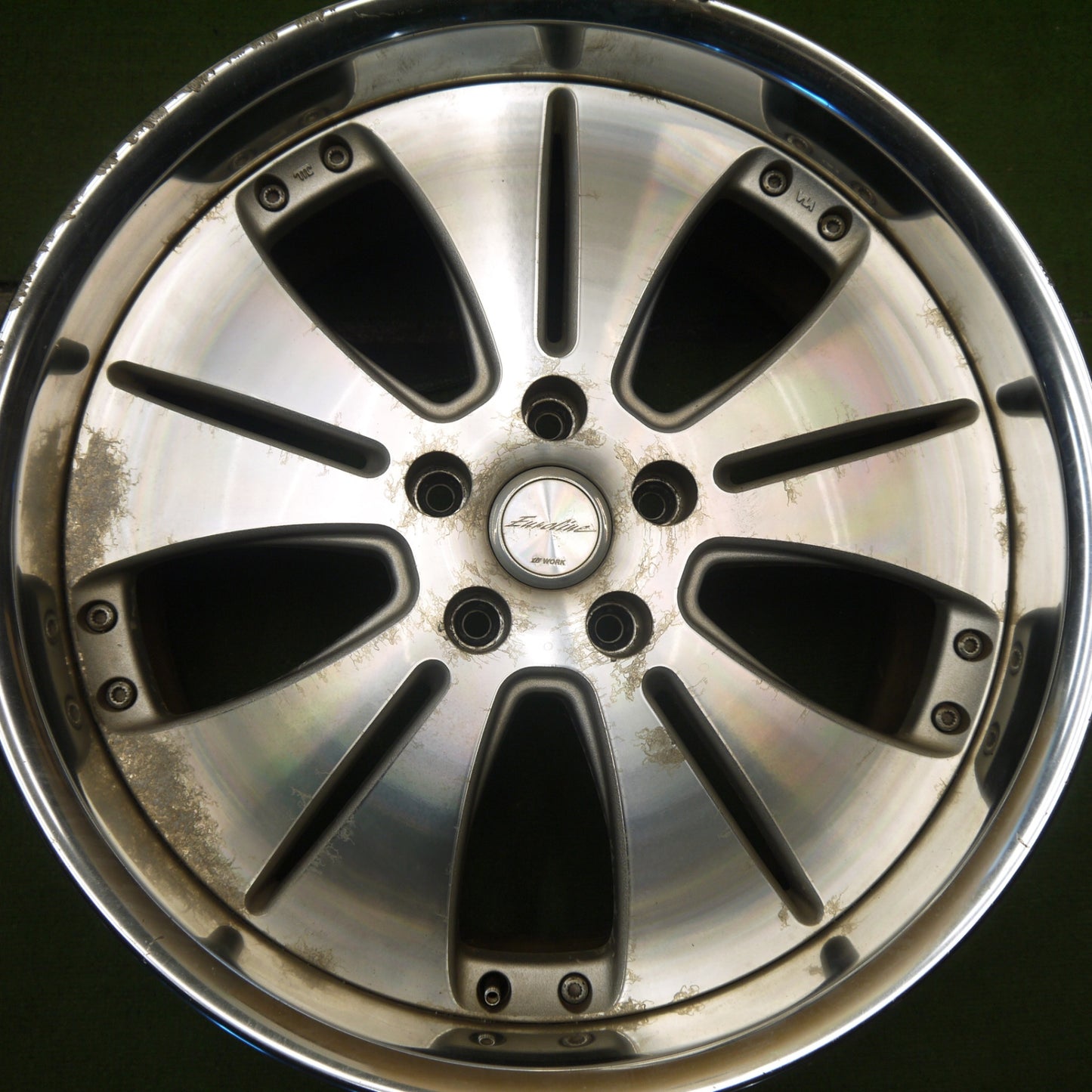 4本価格★WORK Euroline EN2N ワーク ユーロライン 19インチ 19×8.5JJ 19×9.0J PCD114.3/5H★5100606Hホ