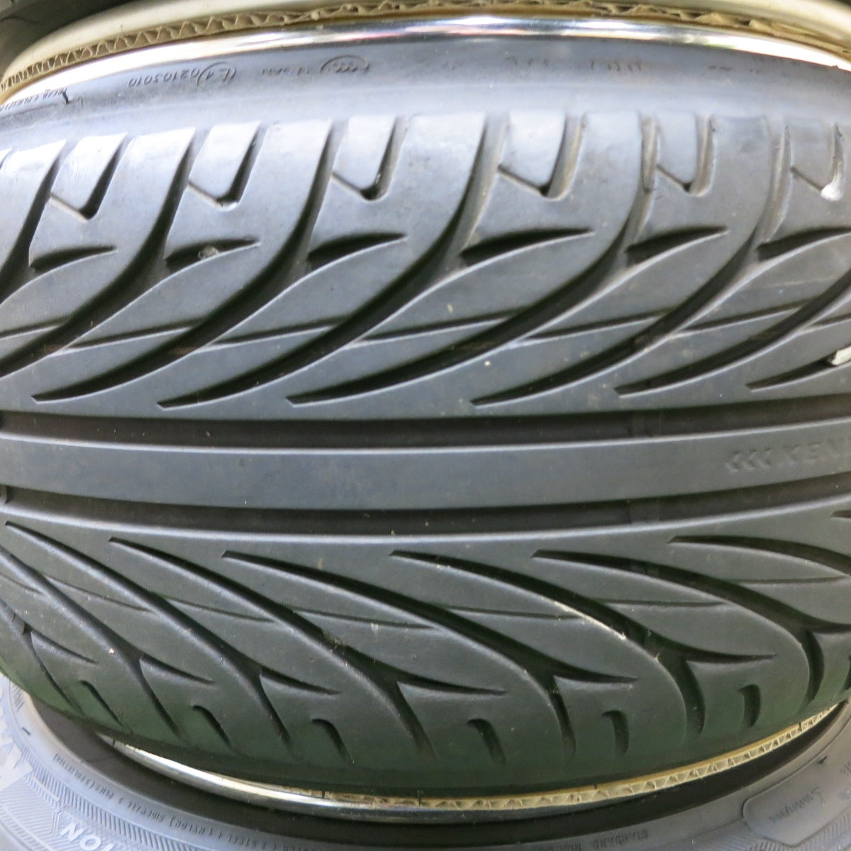 [送料無料] バリ溝！21年！キレイ！9.5分★WORK MEISTER M1 GMST/M1 225/35R18 235/40R18 ケンダ ラジアル カイザー ワーク 18インチ PCD114.3/5H★4110101ナノ