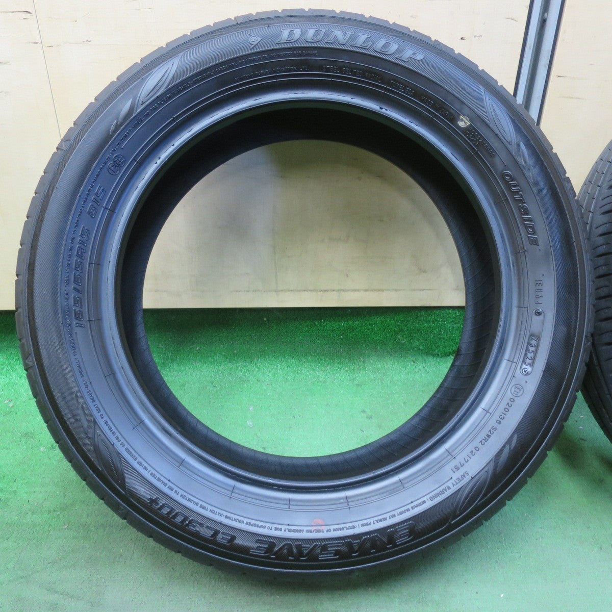 新車外し！25年★165/65R15 ダンロップ エナセーブ EC300+ タイヤ 15インチ タフト ソリオ デリカ D:2 等★5112005イノタ