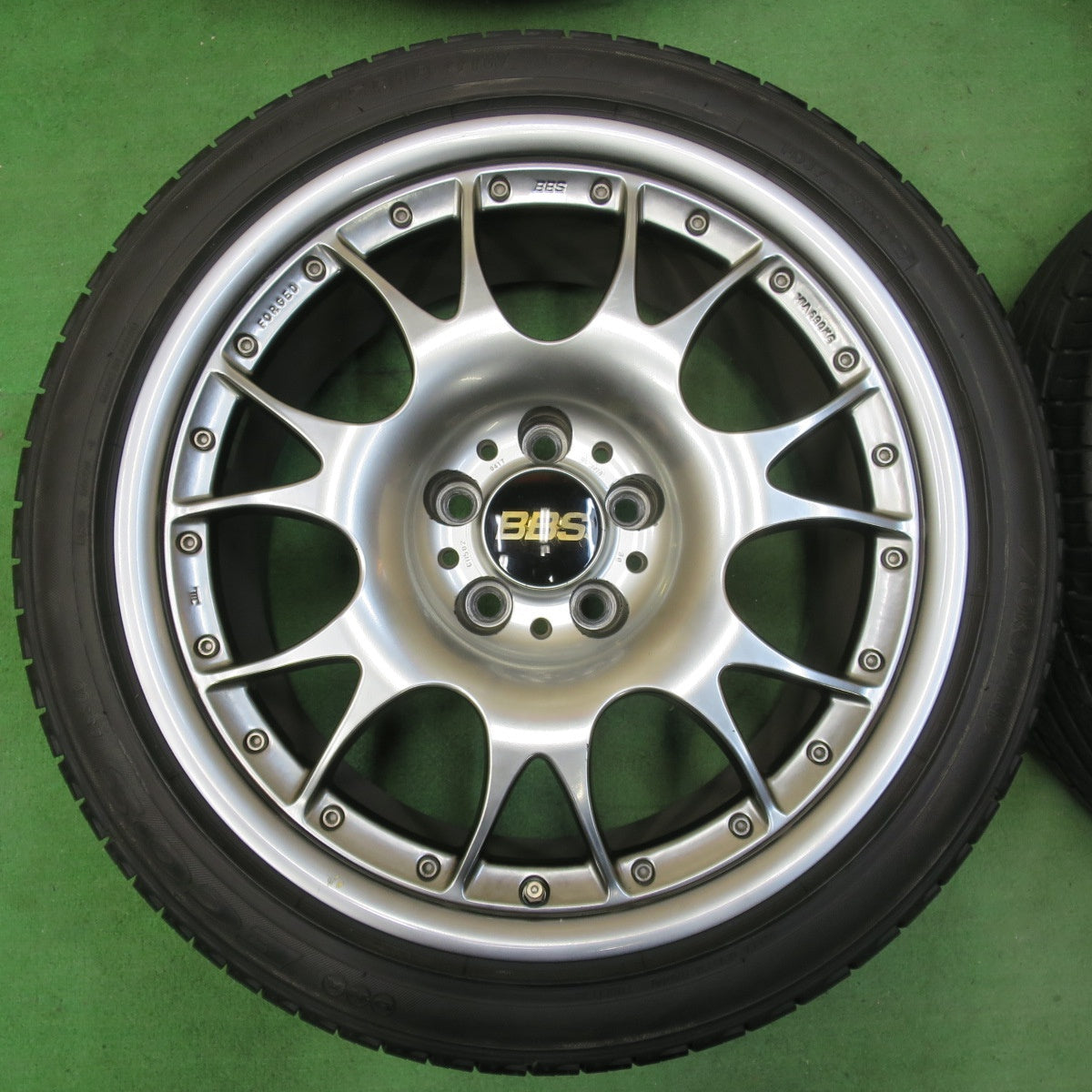 [送料無料] 4本価格★BBS CH500 CH502 鍛造 225/45R18 ヨコハマ DNA エコス ES300 18インチ PCD114.3/5H★5011313イノ