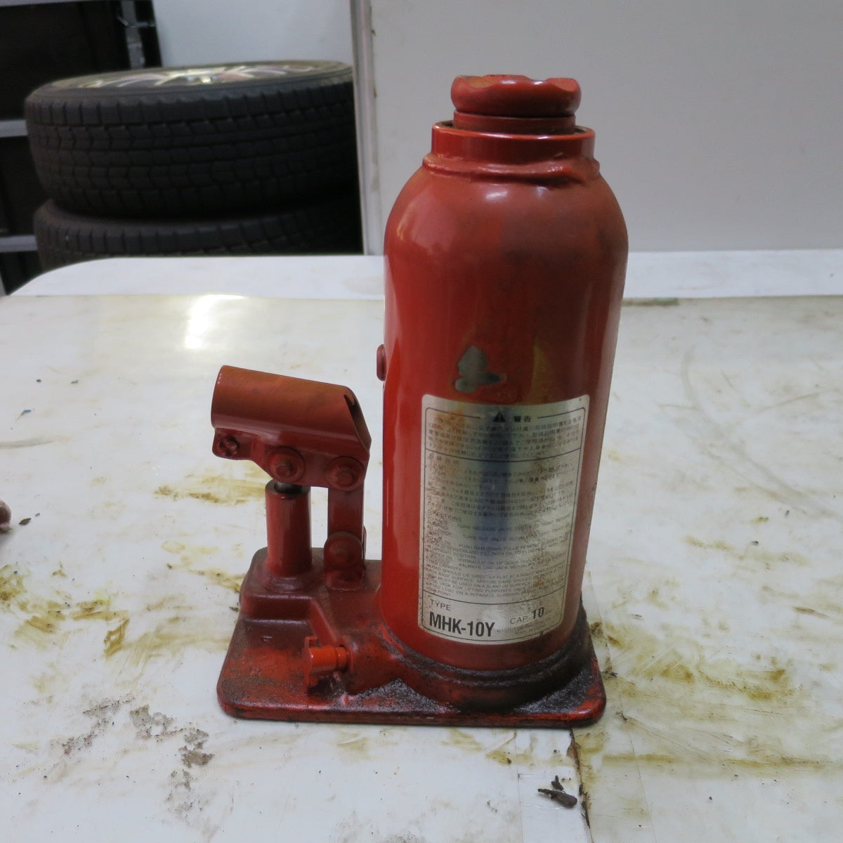 [送料無料] 7点まとめ売り◆マサダ 油圧 ジャッキ NF-5IF 5ton SMO41-A 4ton NF-5I 5ton MHK-10Y 10ton オイル ダルマ だるま ジャッキ 工具 ジャンク品◆