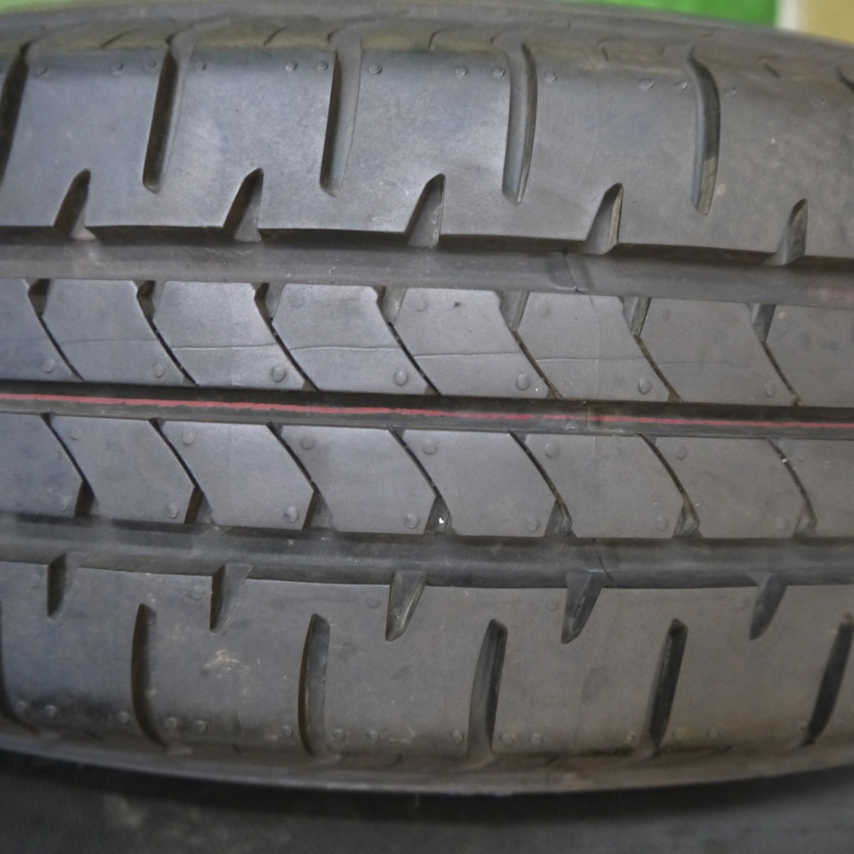 ほぼ未使用！24年◎155/80R13 ブリヂストン NEWNO 社外 アルミ ホイール ニューノ 13インチ PCD100 114.3/4H マルチ◎6081203Hノ