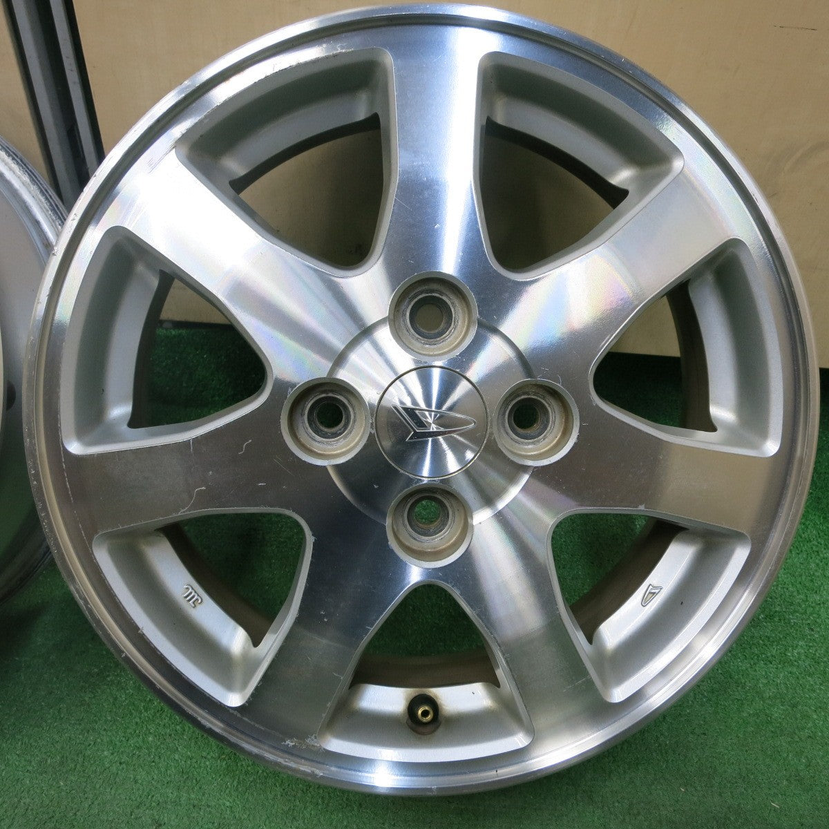 [送料無料] 4本価格★ダイハツ ムーヴ カスタム 純正 ホイール 14インチ 14×4.5J PCD100/4H★4103110SYホ
