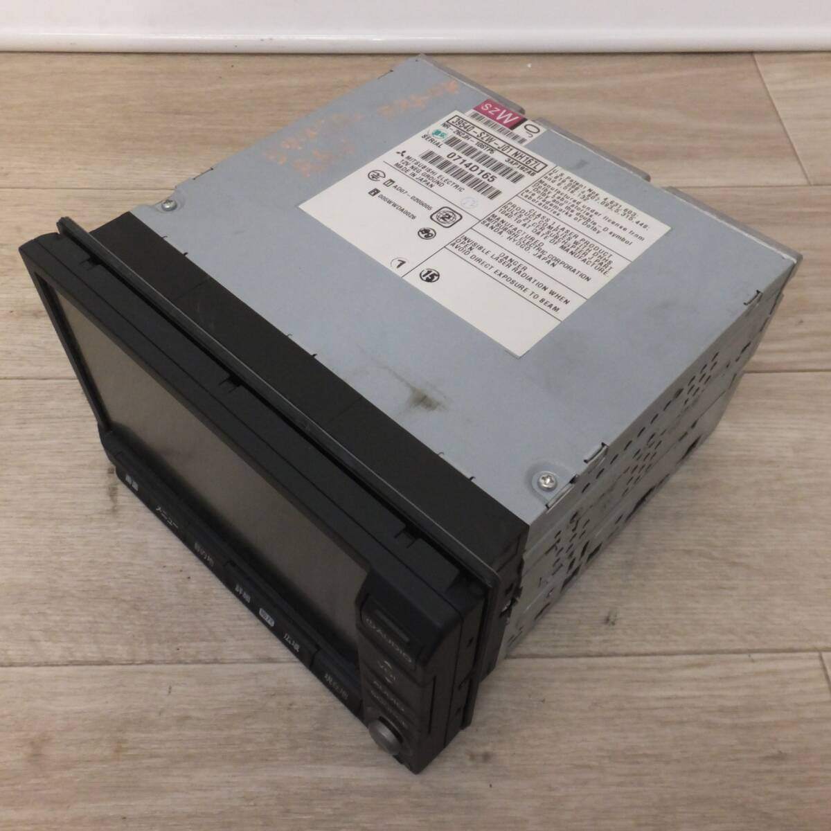 [送料無料] ジャンク★三菱製 ホンダ 純正 ステップワゴン スパーダ RK1～RK6 HDDナビ 39540-SZW-J01 NH167L (29)★