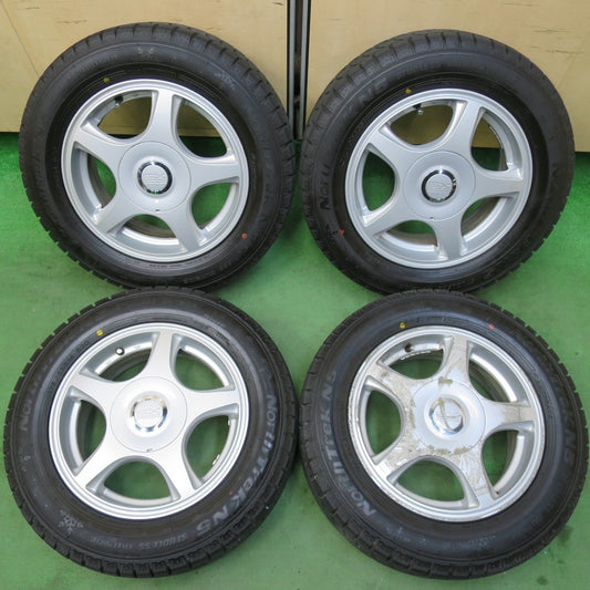 超バリ溝!22年!ほぼ10分★スタッドレス 175/65R14 オートバックス ノーストレック N5 SX-V3 14インチ PCD100 114.3/4H マルチ★5022708イス