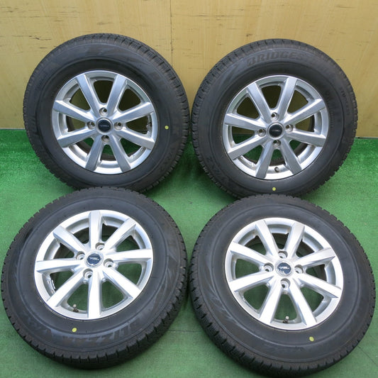 バリ溝！23年！9分★スタッドレス 185/70R14 ブリヂストン ブリザック VRX2 TOPRUN トップラン 14インチ PCD100/4H★6032804HAス